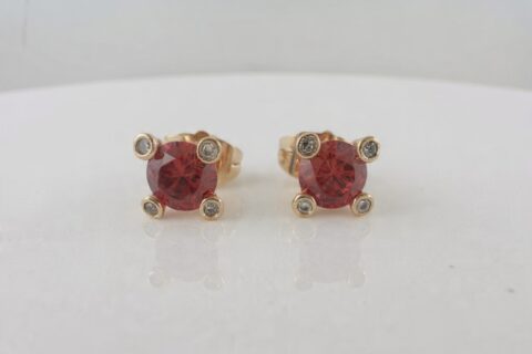 Classic Shine Stud Earrings-ZE-ST-11