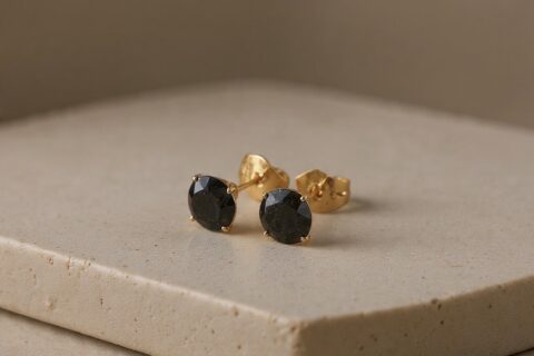 Small Blossom Stud Earrings-ZE-ST-20