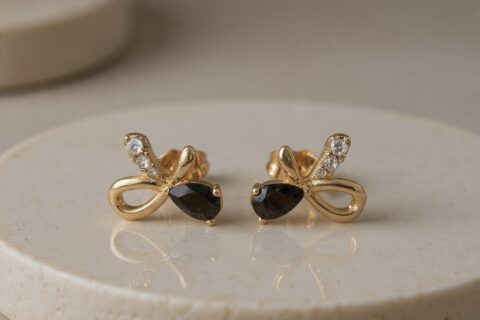 Elegant Dainty Stud Earrings-ZE-ST-26