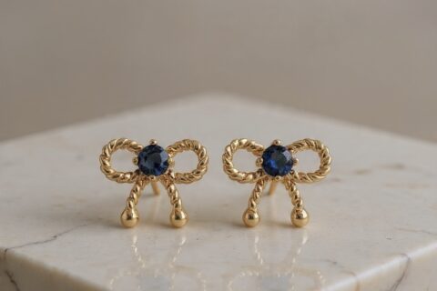 Anti Tarnish Stud Earrings-ZE-ST-31