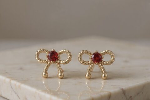 Skin Safe Stud Earrings-ZE-ST-33