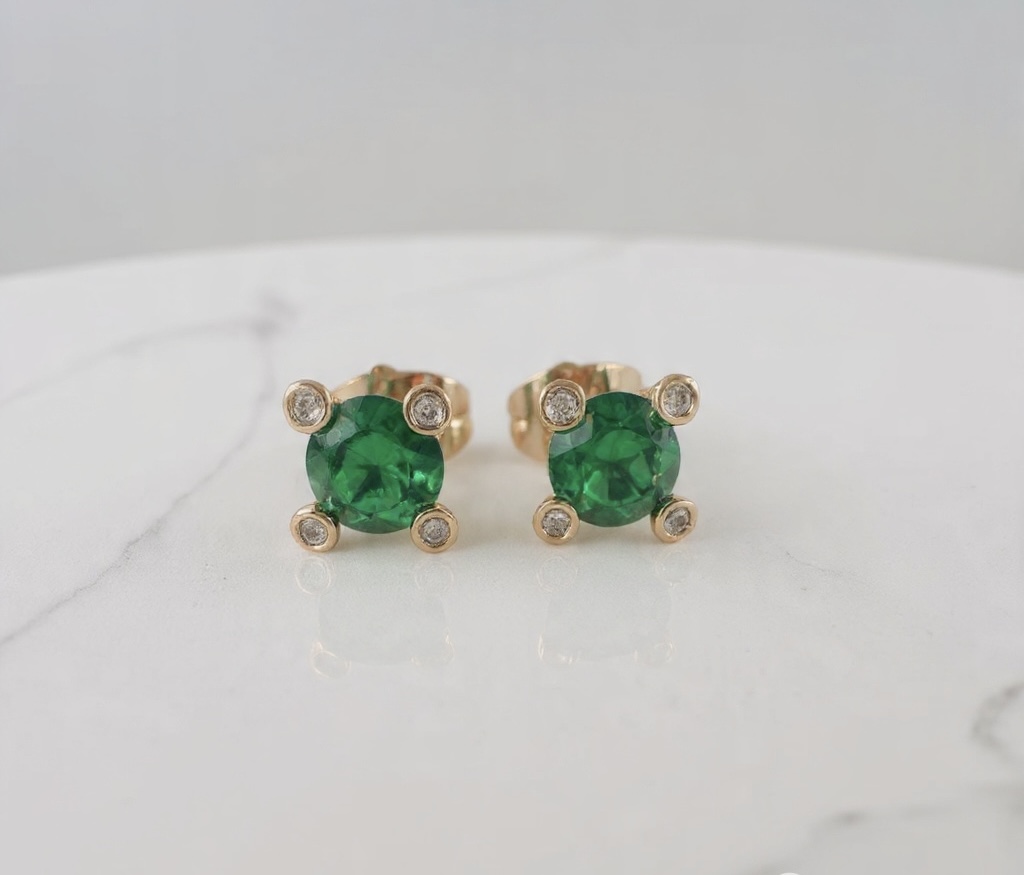 Office Wear Stud Earrings-ZE-ST-8