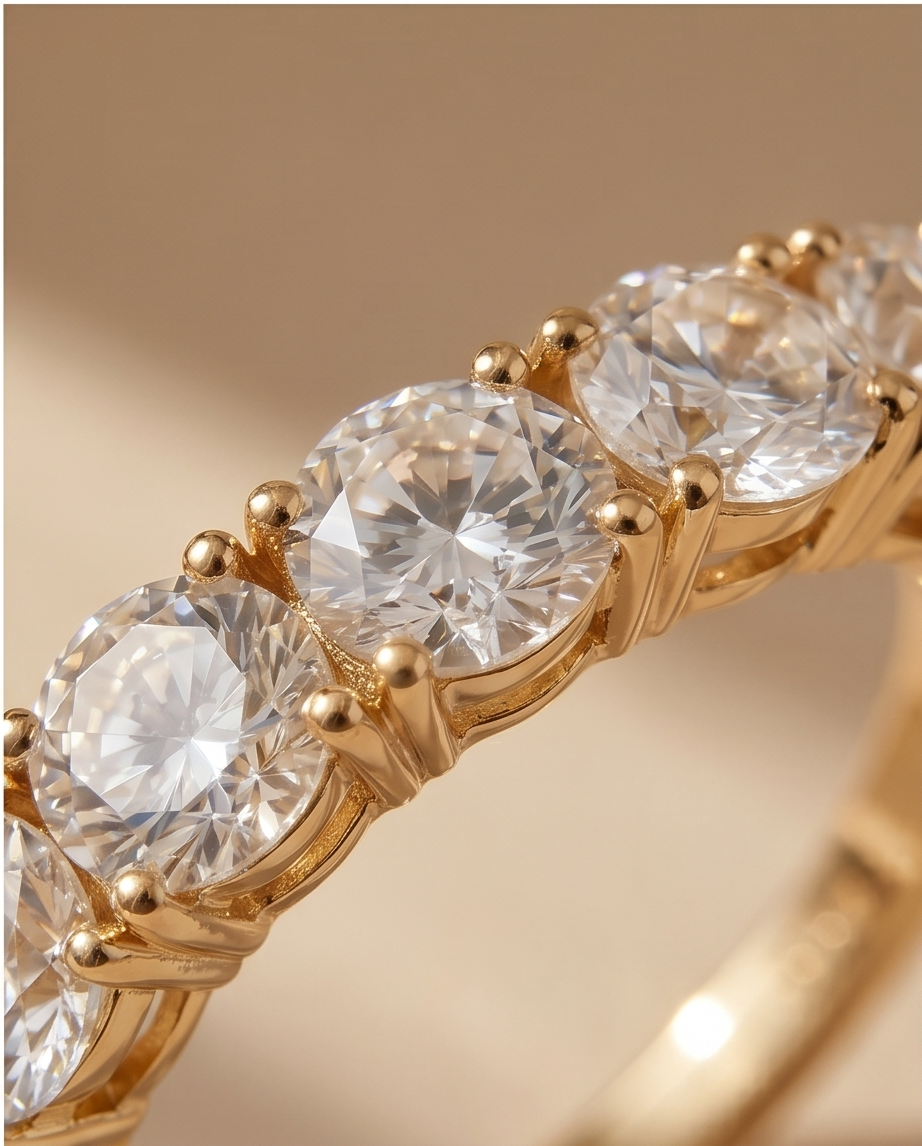 Premium Daily Wear Ring – Multi stone - Image 3
