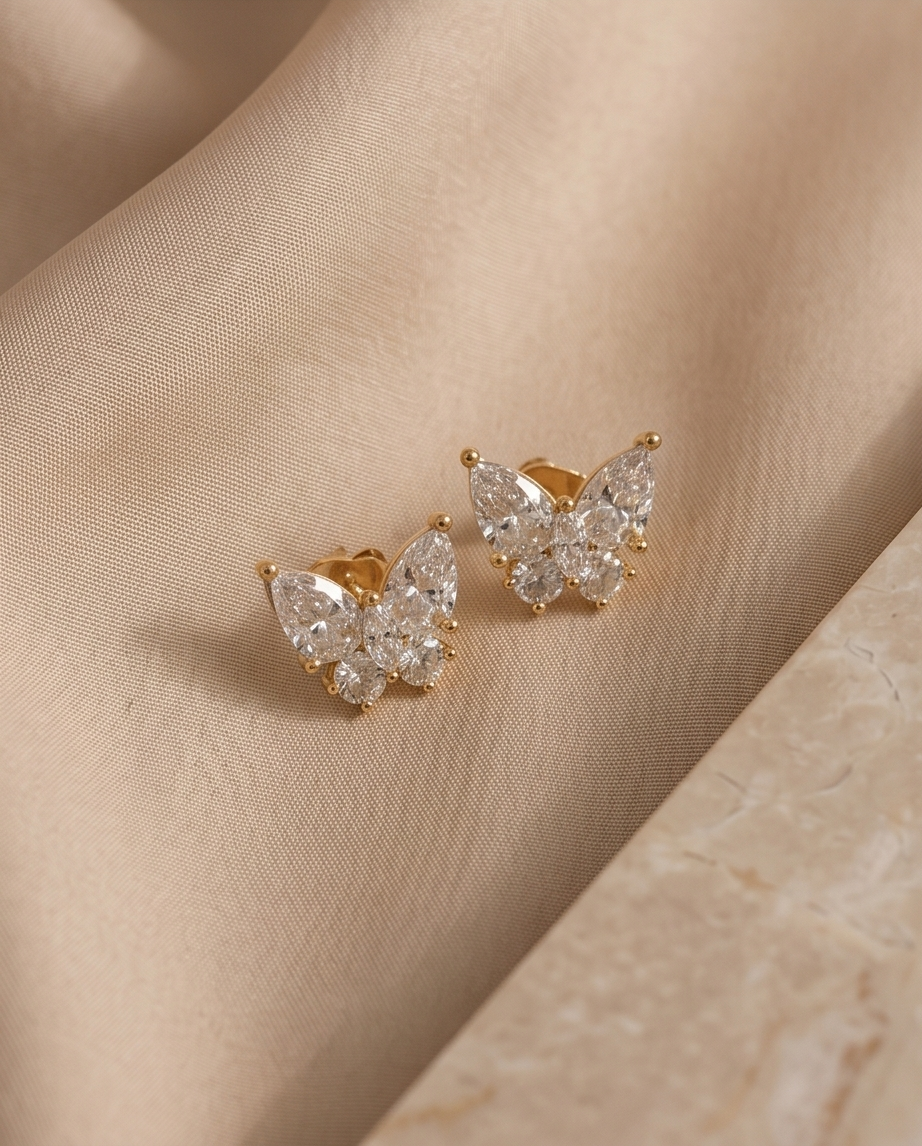 Cute Mini Stud Earrings for daily wear - Image 3