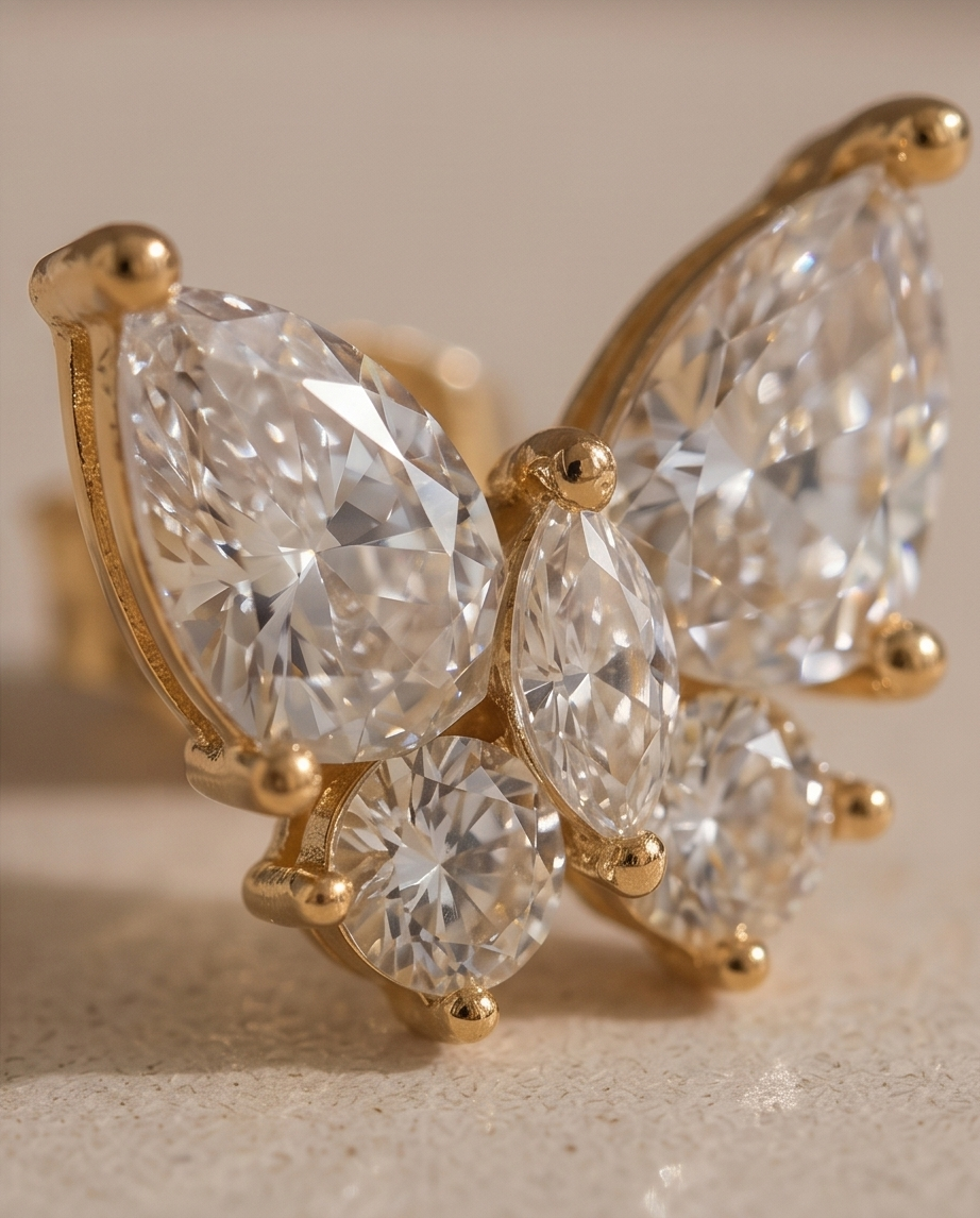 Cute Mini Stud Earrings for daily wear - Image 4