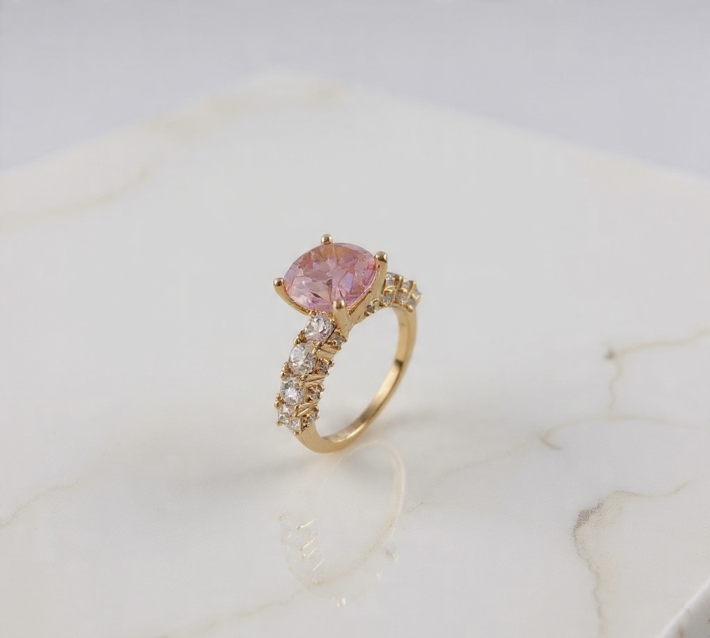 Everyday Elegance Ring – 18K Gold Plated - ZE-R-12 - Image 2