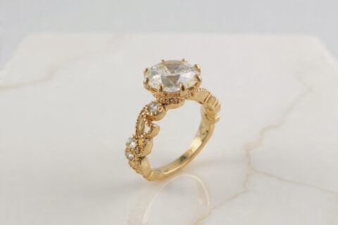Premium Daily Wear Ring – 18K Gold Plated - ZE-R-2
