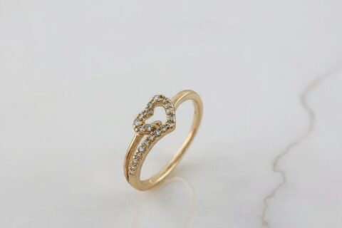 Daily Wear Ring with Premium Gold Plating - ZE-R-24