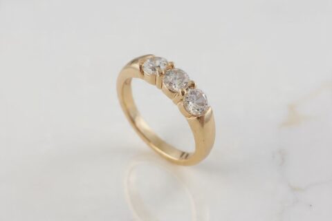 18K Gold Plated Ring – Daily Wear Premium - ZE-R-29
