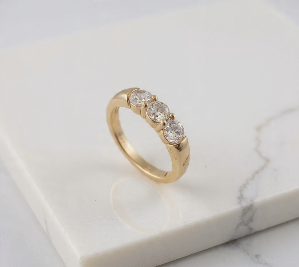 18K Gold Plated Ring – Daily Wear Premium - ZE-R-29 - Image 2