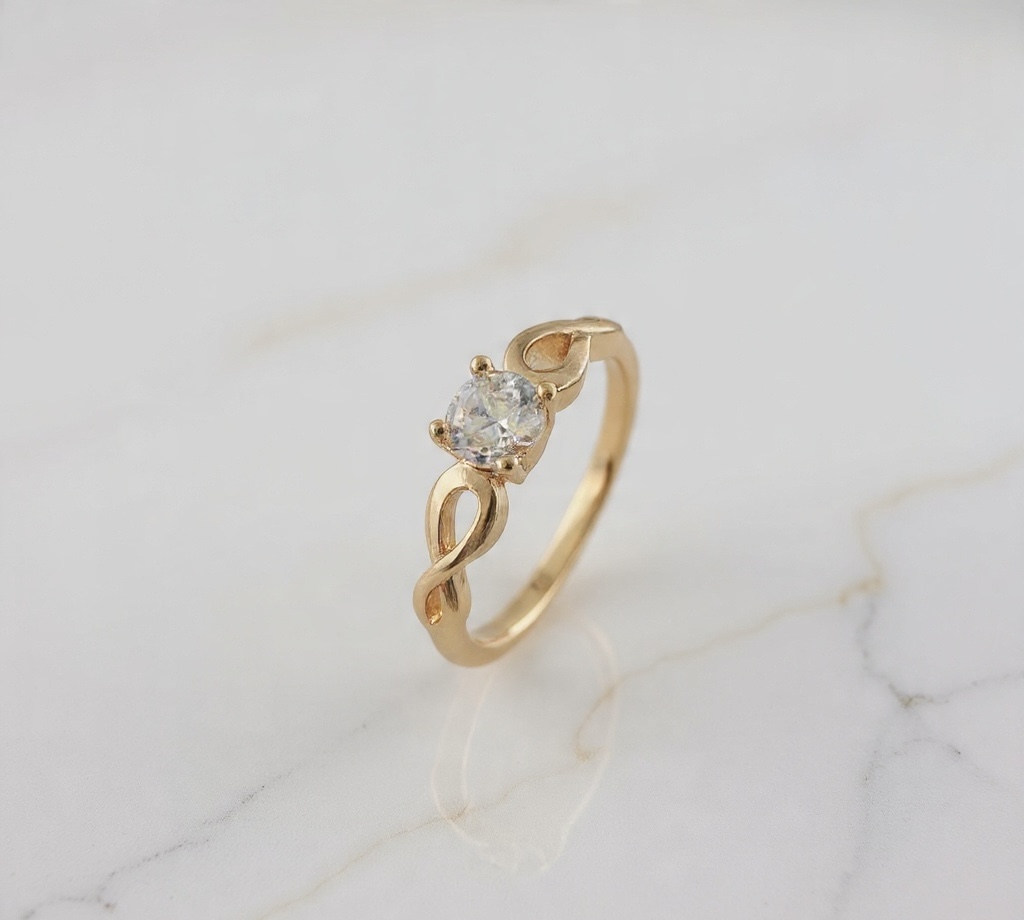 Premium Gold Plated Band Ring – Daily Wear - ZE-R-30