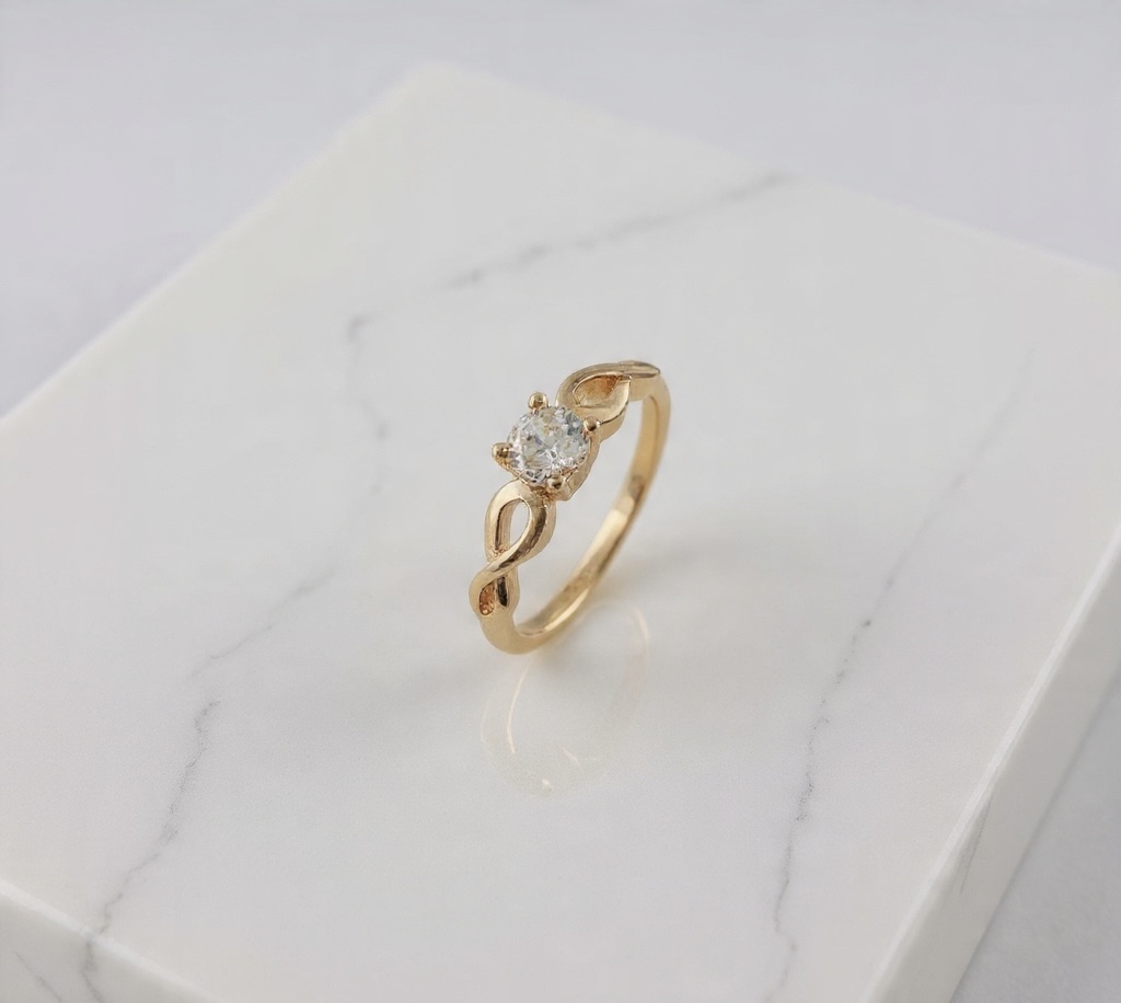Premium Gold Plated Band Ring – Daily Wear - ZE-R-30 - Image 2
