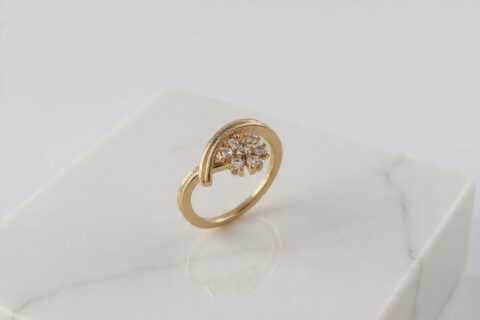 Premium Daily Wear Ring – Signature Gold - ZE-R-31