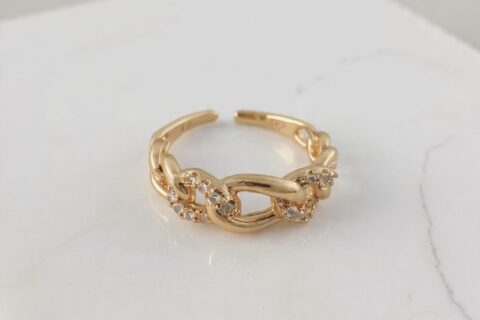 Classic Daily Wear Gold Plated Ring - ZE-R-6