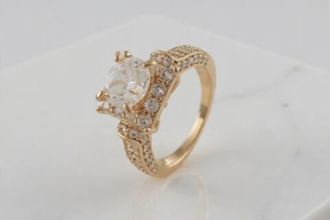 Everyday Shine Ring – 18K Gold Plated - ZE-R-8