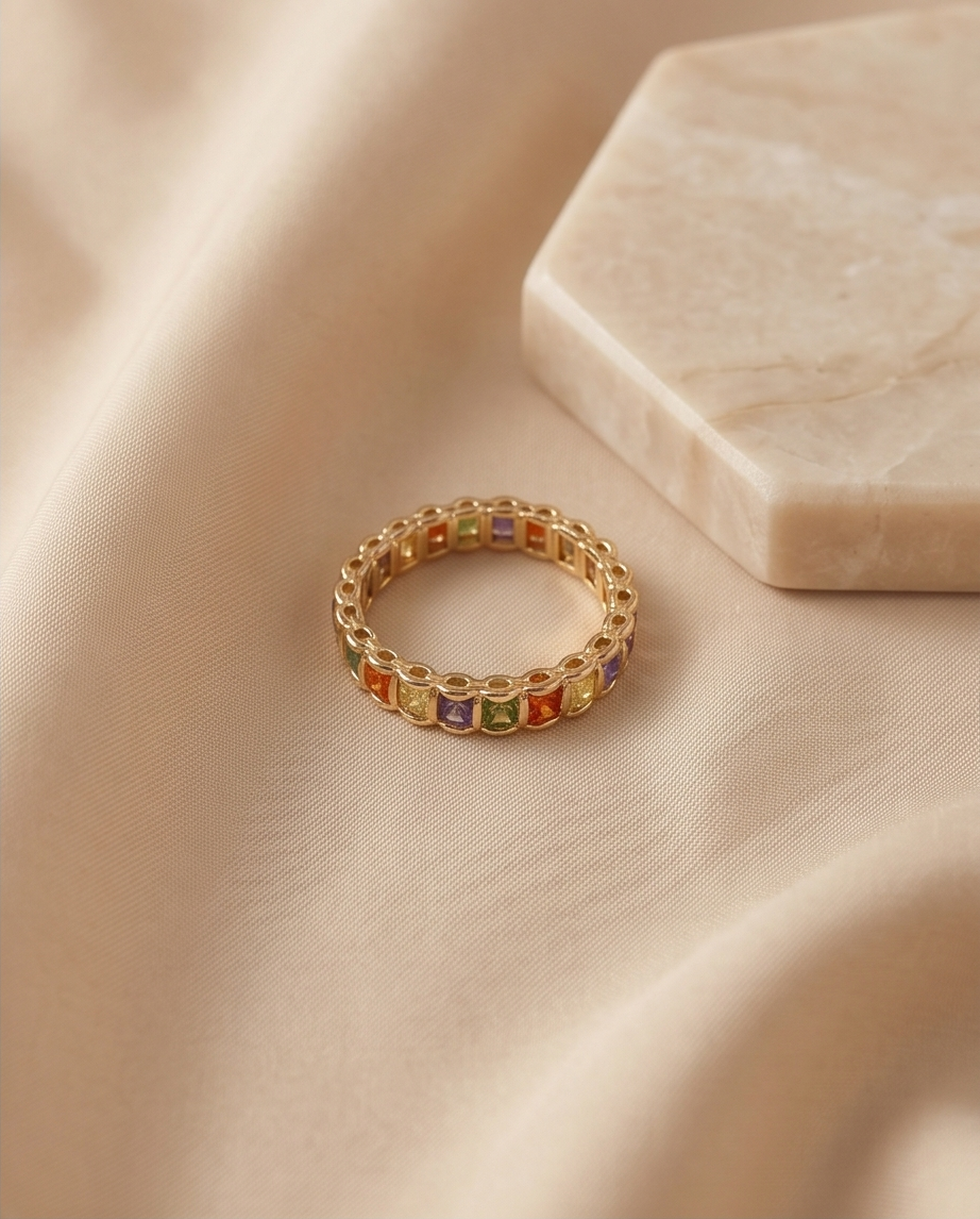 Premium Daily Wear Ring – Multi color - Image 3