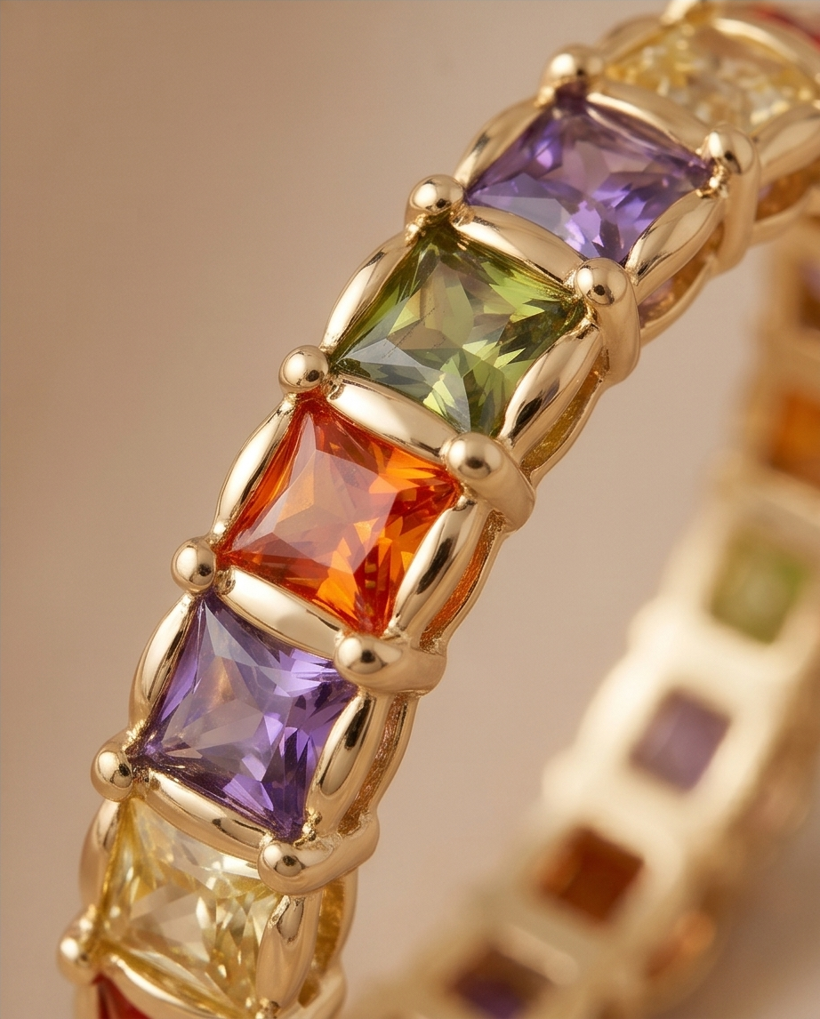 Premium Daily Wear Ring – Multi color - Image 4