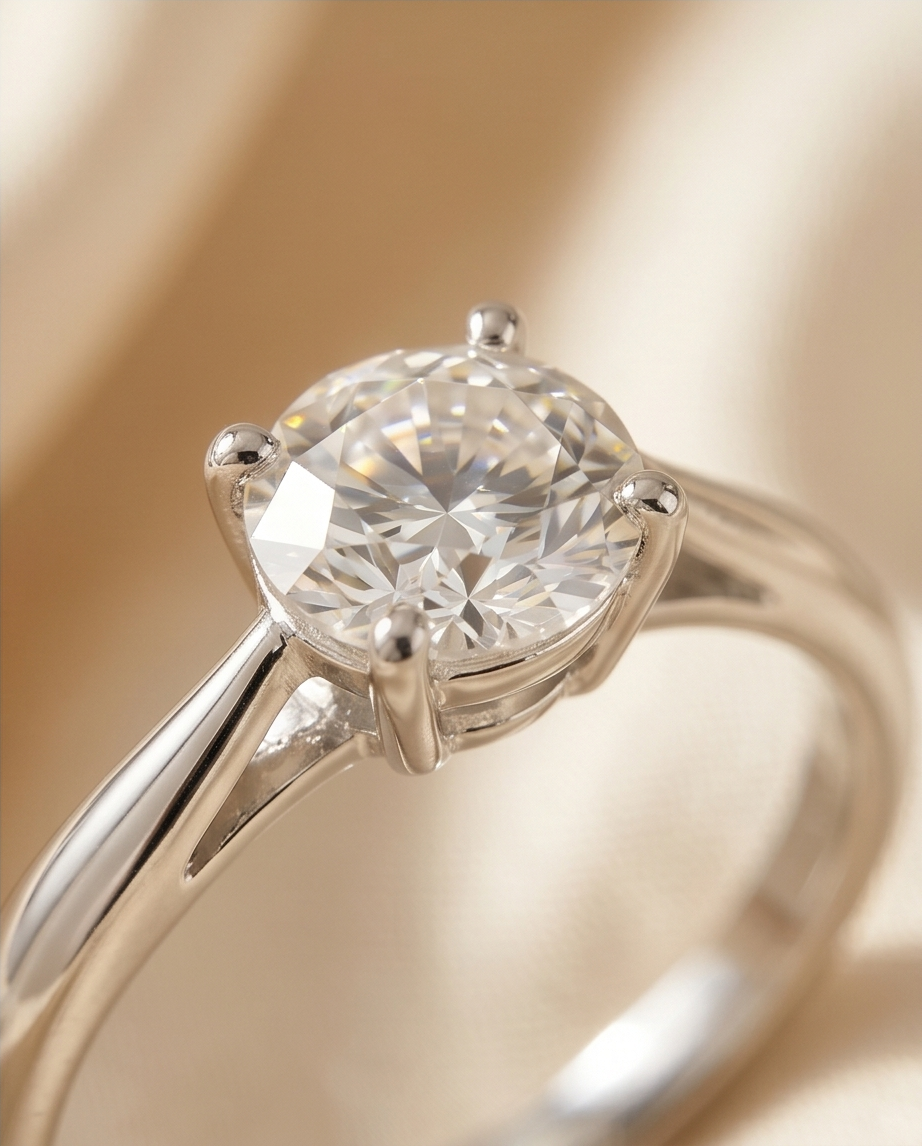 Elegant Daily wear minimal silver color ring - Image 4